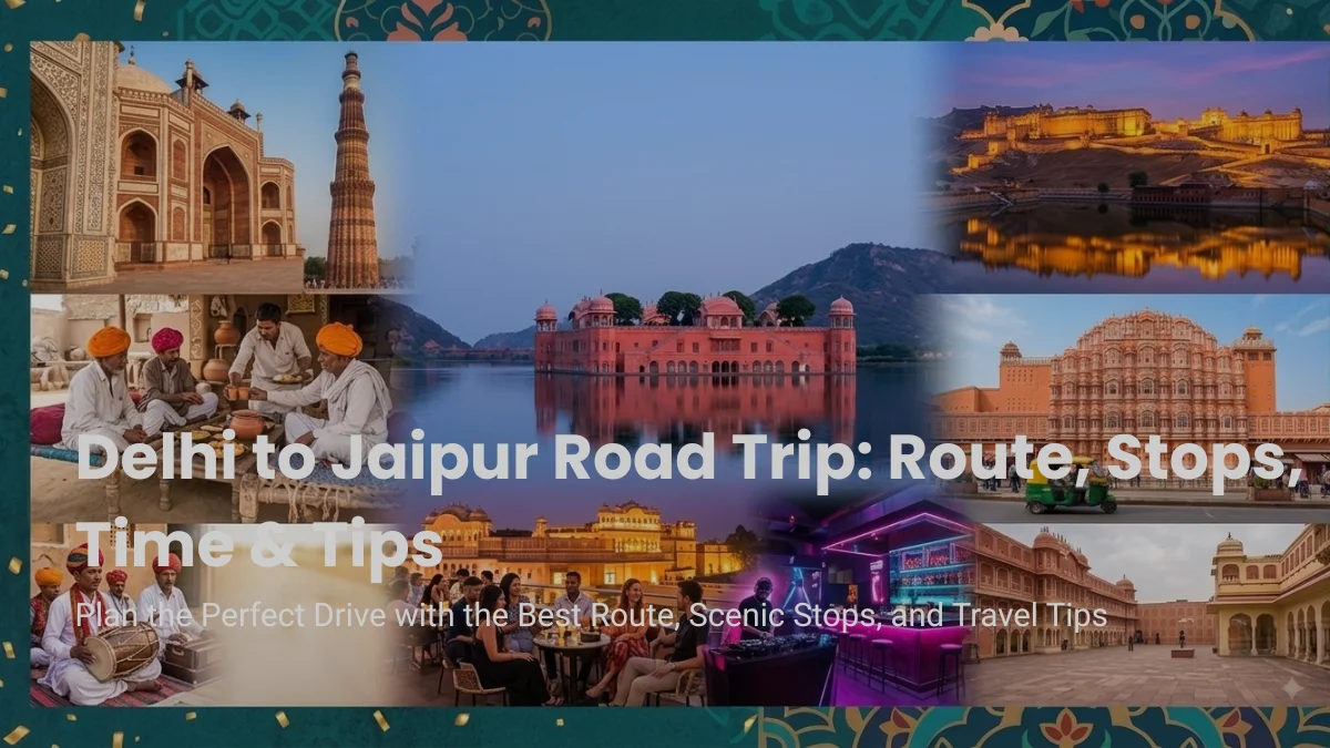 Delhi to Jaipur road trip
