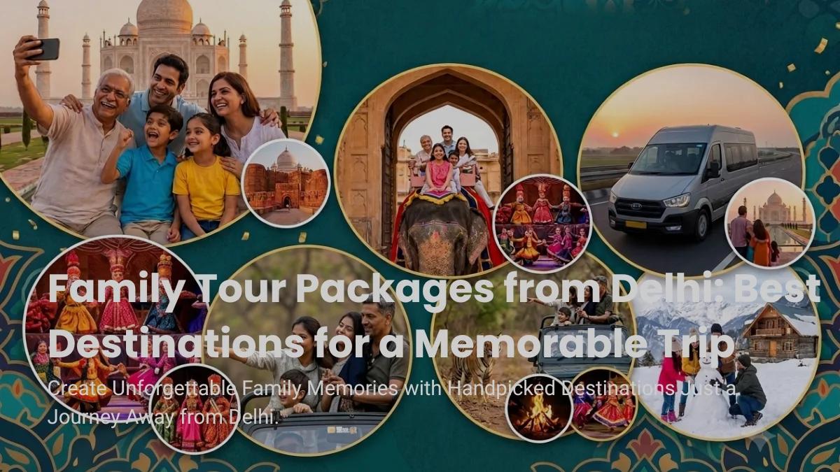 family tour packages from Delhi